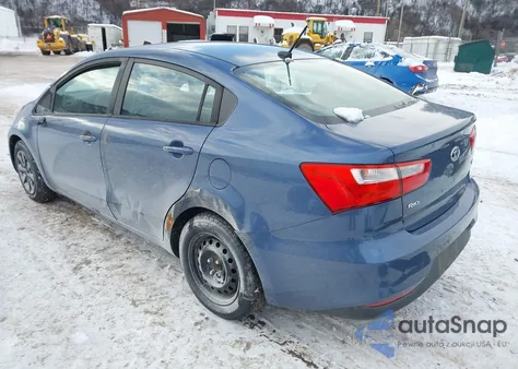 2016 Kia Rio Lx из США, поврежденный, VIN KNADM4A39G6660368